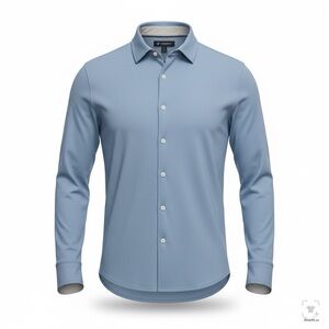 Daniel Cremieux Light Blue Long Sleeve Button Dress Shirt
